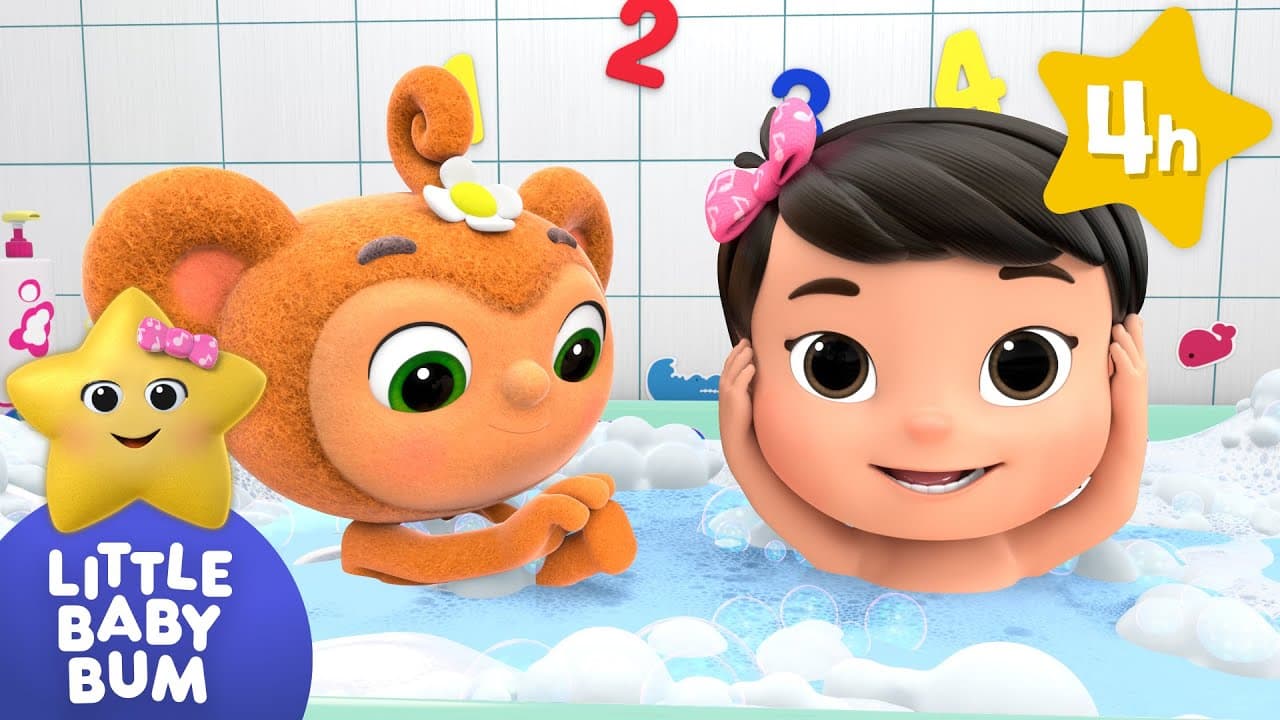 Four Hours of Baby Songs | Baby Bath Time Songs | Little Baby Bum Nursery Rhymes and Songs