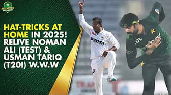 Hat-Tricks at Home 🇵🇰 in 2025 | Noman Ali & Usman Tariq Deliver the Magic 🎯| PCB