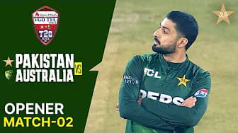 Opener | Pakistan vs Australia | Match 02 | T20I Series 2026 | PCB | MJ1K