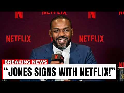 5 MINUTES AGO: Jon Jones OFFICIALLY Quits The UFC And Signs For Netflix MMA Event