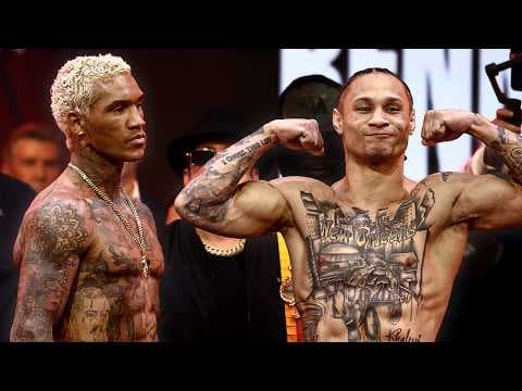 Conor Benn vs. Regis Prograis • FULL WEIGH IN &amp; FACE OFF | Netflix Boxing