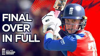 24 Runs in 1 Over | Freya Kemp vs India
